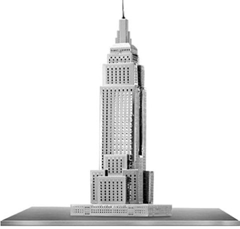 Fascinations Iconix Metal Earth 3D Metal Model Kit- Empire State Building
