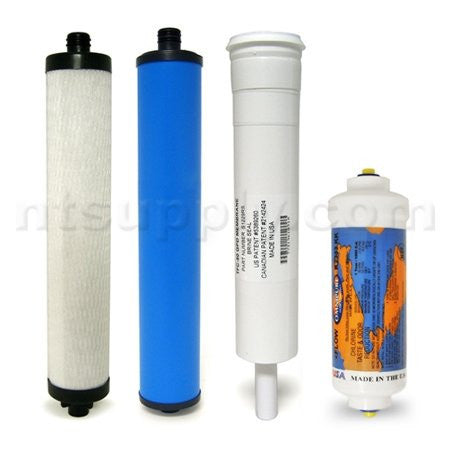 MICROLINE 435 R.O. Pre & Post Filters w/ Membrane SET
