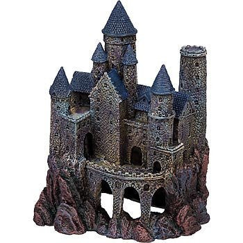 Penn Plax Mythical Magic Castles Aquarium Ornament, Large