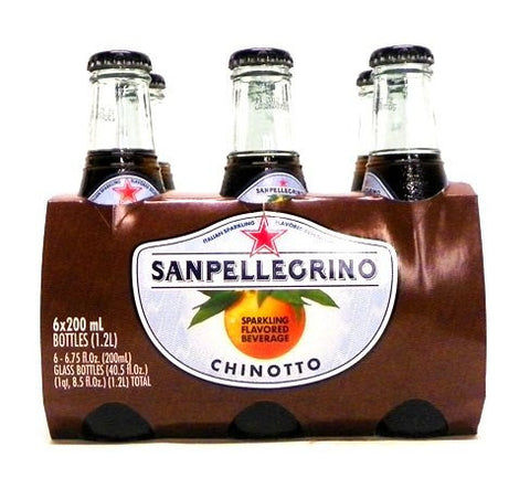San Pellegrino Chinotto - 6 pack (6 oz bottles)