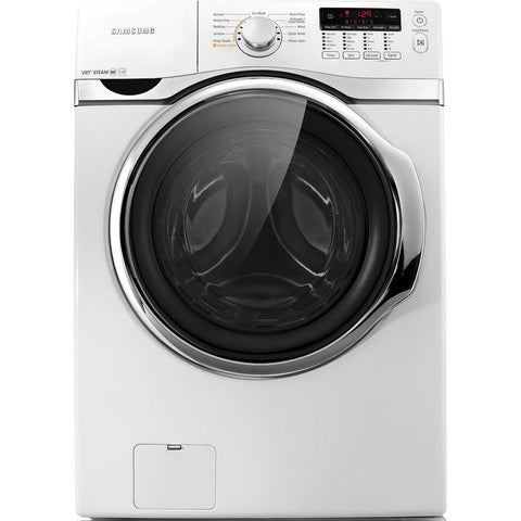 Samsung WF393BTPA 3.9 Cu. Ft. Front Load Washer with Steam Wash, Neat White