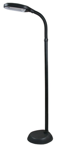Lavish Home Sunlight Floor Lamp, Black (60")