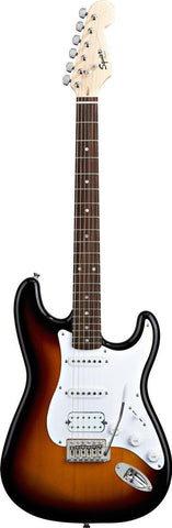 Squier by Fender BulletStrat HSS w/Trem, Brown Sunburst