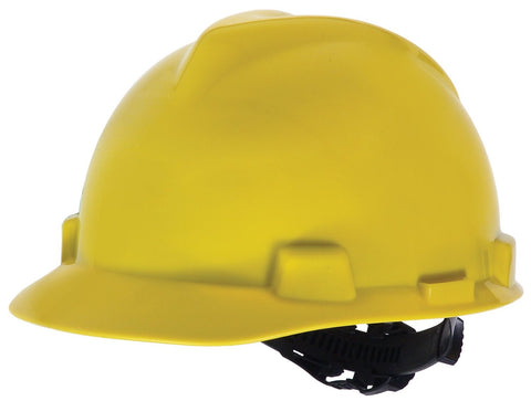 MSA Safety Works 818068 Hard Hat, Yellow