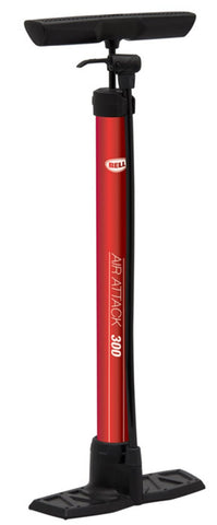 Bell Sports 7015728 18-Inch Air Attack Floor Bicycle Pump