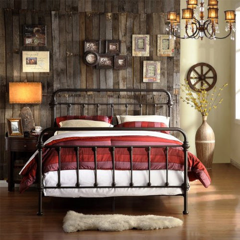 Home Creek Antique-Style Katherine Metal Frame Bed