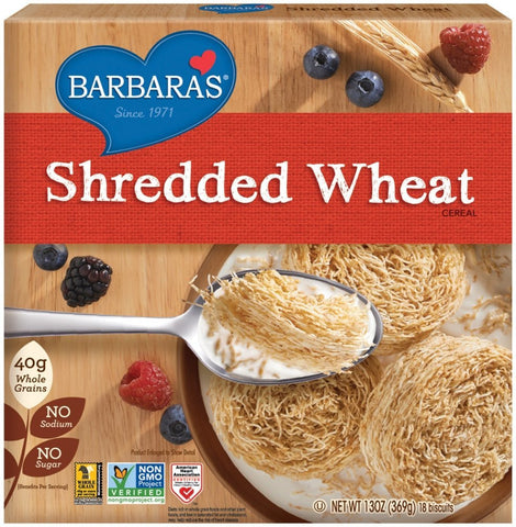 Barbara's Shredded Wheat Cereal, 13 Ounce