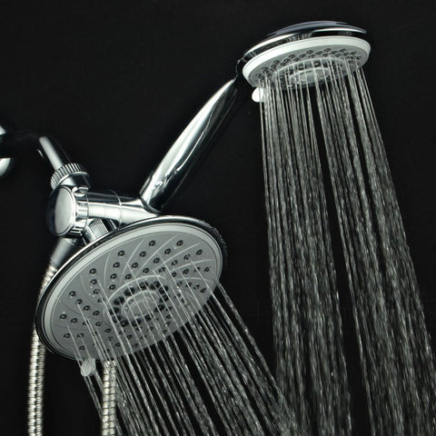 HotelSpa® Ultra-Luxury 30-setting 3-way Rainfall/Handheld Shower Combo