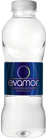 Evamor Natural Alkaline Artesian Water, 64-ounce Bottles (Pack of 6)