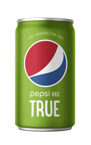 Pepsi True, 7.5 Fluid Ounce Mini Cans, 24 Count