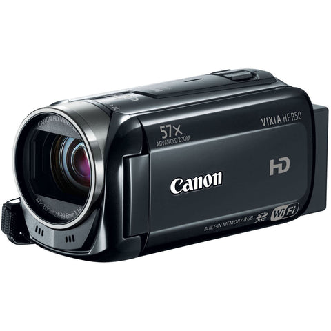 Canon VIXIA HF R50HD Camcorder with Wi-Fi and 3-Inch LCD (Black)
