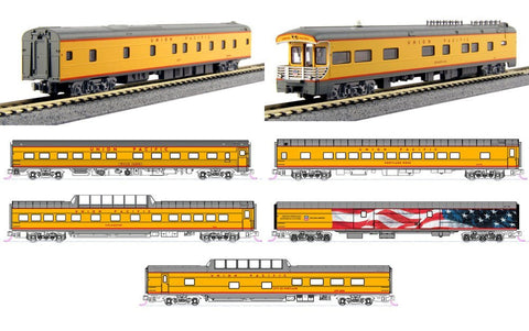 N Passenger Set w/Lighting, UP/Excursion Train (7)