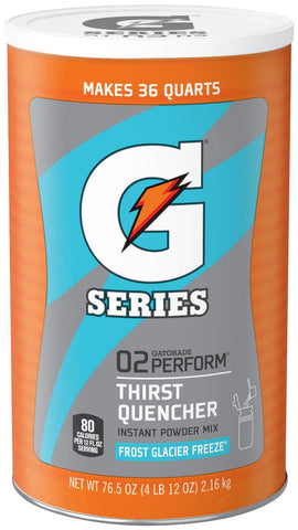 Gatorade Thirst Quencher Powder, Frost Glacier Freeze, 76.5 Ounce