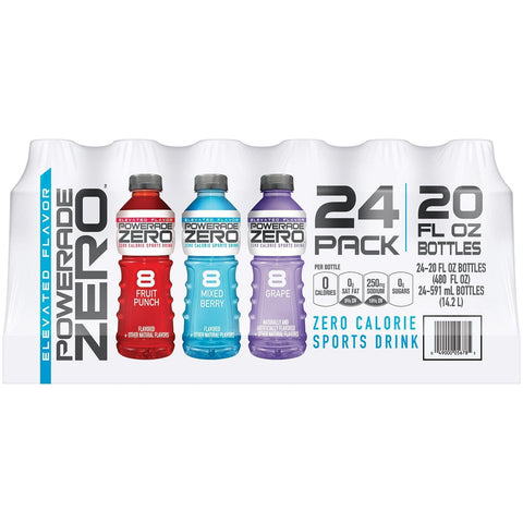 Powerade Zero 24 pk. / 20 oz. bottles