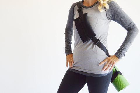 Yoga Mat Strap Bag With Pocket Great For Yoga Pilates Aerobics Exercise Mat