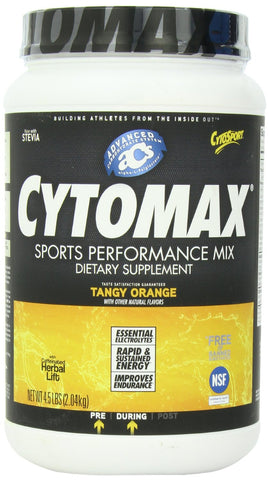 CytoSport Cytomax Sport Energy Drink, Tangy Orange, 4.5 Pound