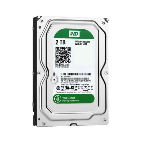 WD Green 2TB Desktop Hard Drive: 3.5-inch, SATA 6 Gb/s, IntelliPower, 64MB Cache WD20EZRX