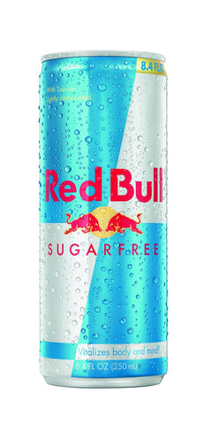 Red Bull Energy Drink, Sugarfree, 8.4 oz Can, 24 ct