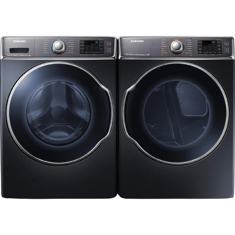 Samsung WF56H9100AG + DV56H9100EG 5.6 cu ft Washer and Electric Dryer