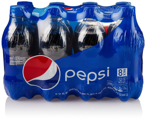Pepsi Bottle (8 Count, 12 Fl Oz Each)