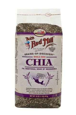 Bob's Red Mill Chia Seeds, 16-oz. Bags (Count of 4)