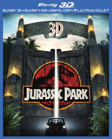 Jurassic Park (Blu-ray 3D + Blu-ray + DVD + Digital Copy + UltraViolet)
